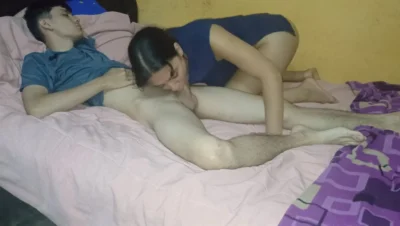 what are you doing STEPSON!!!! I can’t suck your beautiful DICK – SUDDENLY your STEP-DAD sees us